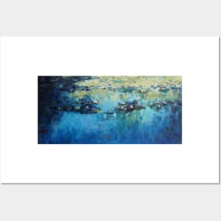 Lily Pond - morning Posters and Art